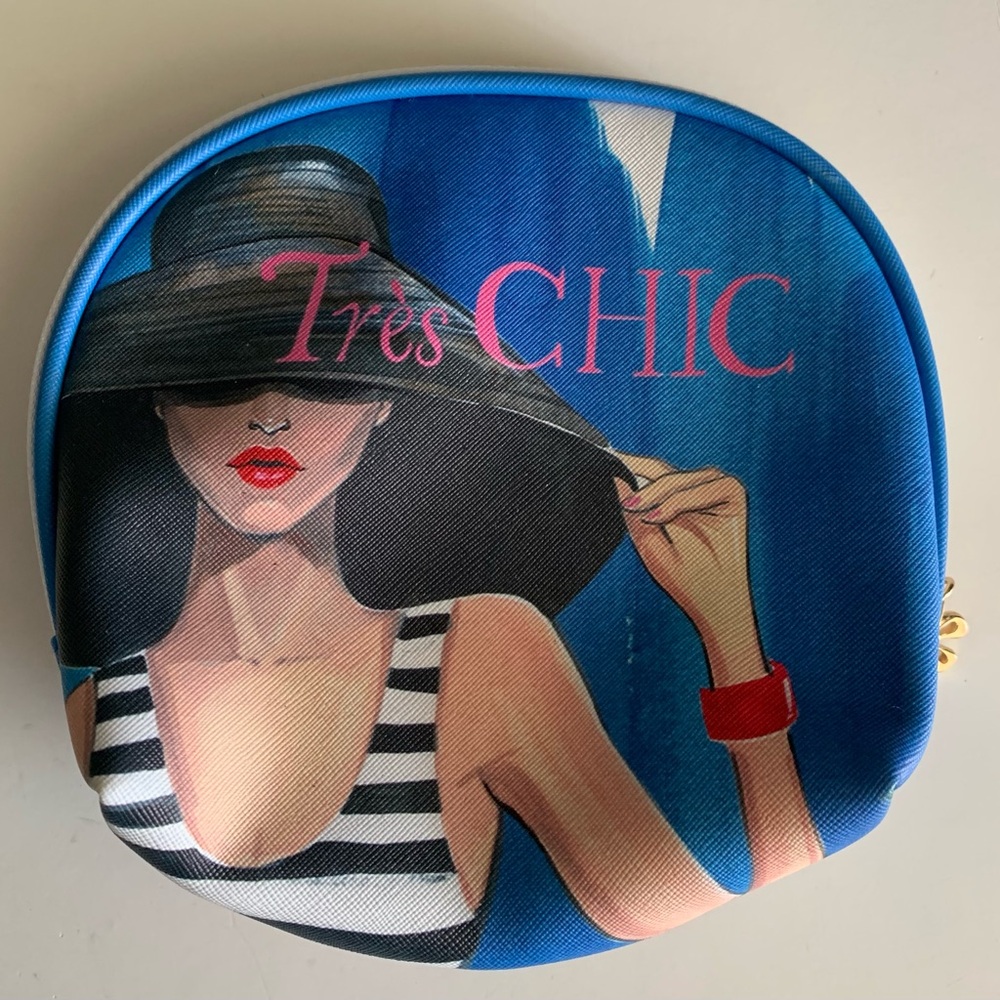 Rongrong DeVoe Tres Chic Makeup Bag EUC